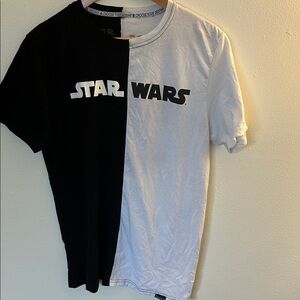 Star Wars Out Universe Black and White Short Sleeve Tee